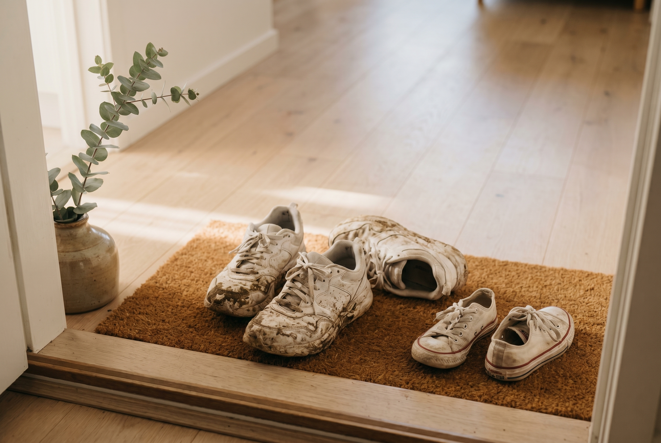 How to wash white runners without them yellowing